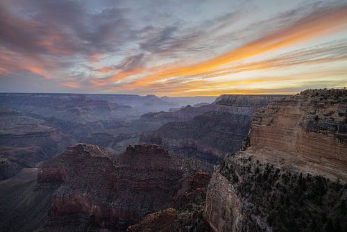 Sunrise at the Grand Canyon