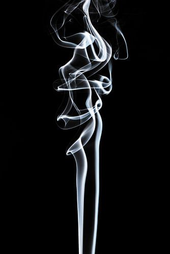 Abstracte witte rook - Sensueel