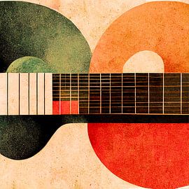 Abstract, muziek van Carla van Zomeren