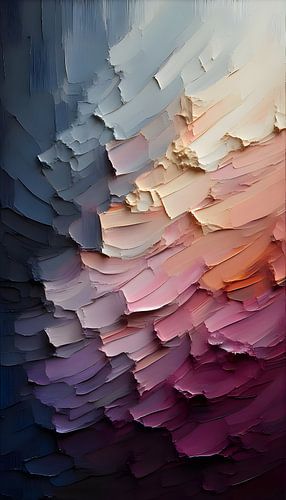 Abstract impuls van Kleur