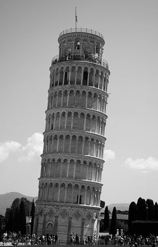 Der Turm von Pisa in Italien