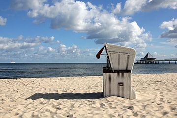 Strandkorb auf Usedom von Ostsee Bilder