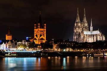 Stadsgezicht van Keulen