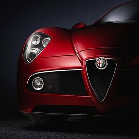 Frontpartie des Alfa Romeo 8C Competizione von Thomas Boudewijn