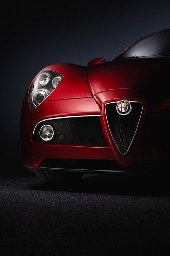 Frontpartie des Alfa Romeo 8C Competizione