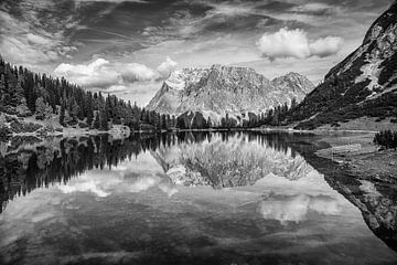 Zugspitze en Seebensee van Fabian Roessler