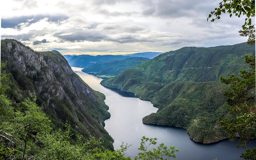 Lårdalstigen: Views of the Telemark Canal in Norway by Be More Outdoor