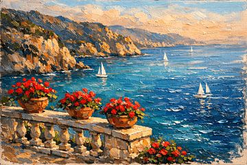 Blick über die Bucht von BS