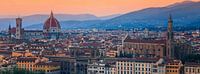 Vue de Florence, vue de la place Michel-Ange par Henk Meijer Photography Aperçu