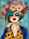 Colourful portrait 