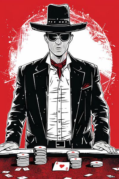 texas holdem poker blackjack by Imperial Art House