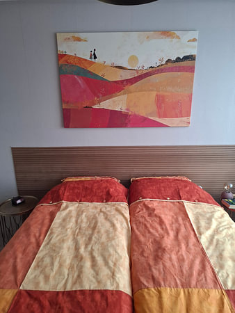 Bunte Landschaft | Sinfonie bei Sonnenuntergang
