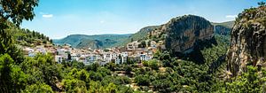 Panorama Chulilla in Spanien