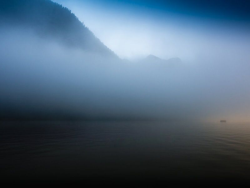Schönau am Königssee (Berchtesgaden National Park) - View of the mountains by Aurica Voss