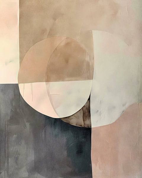 Minimalistisch geometrisch concept van Angel Estevez