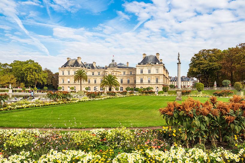 Blick auf den Luxemburggarten in Paris, Frankreich von Rico Ködder