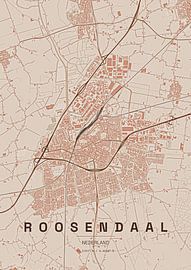 Map of Roosendaal by Stef van Campen