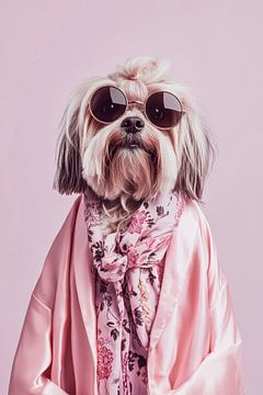 Lhasa Apso by Poster Art Shop