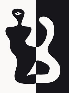 Abstracte vormen Figuur 3 van The Printable Studio
