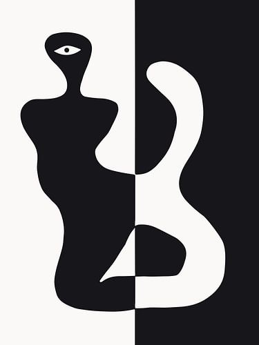 Formes abstraites Figure 3 sur The Printable Studio