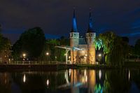 Avondopname Oostpoort Delft
