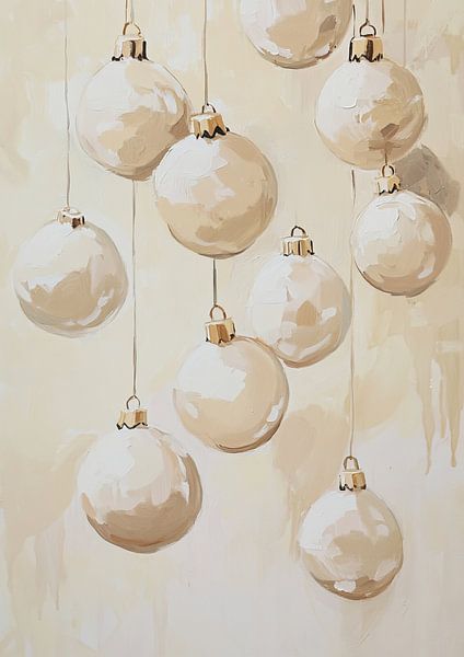 Weihnachtskugeln | Hängende Kugeln von Wunderbare Kunst