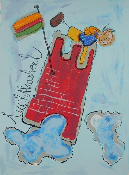 air castle red by Geke uit de Bosch