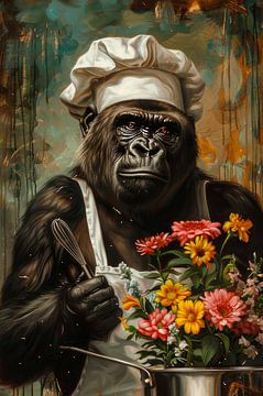 Serieuze Chef - Gorilla in de Keuken van Eva Lee