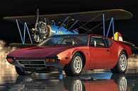 De Tomaso Pantera uit 1971 van Jan Keteleer thumbnail