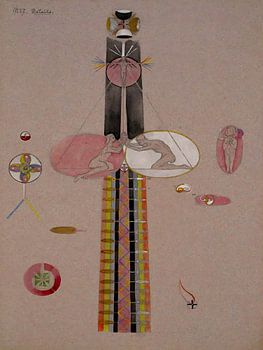 Hilma af Klint - The Tree Of Knowledge No . 7B