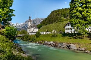 St.Sebastian Church in Ramsau bei Berchtesgaden