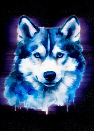 dog hologram by ahmad hanan attaki