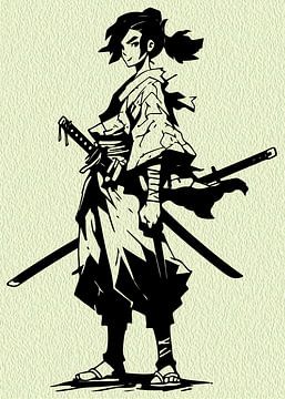 Creatieve Anime Muurkunst | Jongens 32 van Ramy Salah Hefny