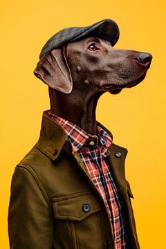 Plott hond van Poster Art Shop