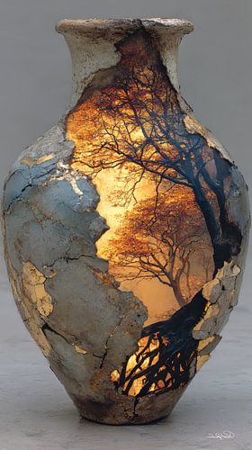 De Natuur in een Stenen Kruik