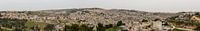 Panorame van de gehele stad Jerusalem, Israël van Joost Adriaanse thumbnail