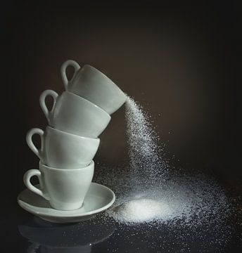 cups of sugar by Mykhailo Sherman