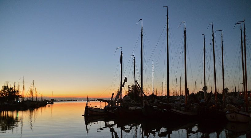 Lever de soleil à Monnickendam par Willem Holle WHOriginal Fotografie