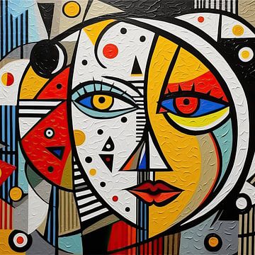 New Picasso No. 2.62 van ARTEO Schilderijen
