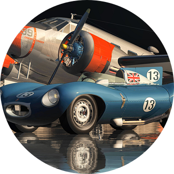 De legendarische Jaguar Type D