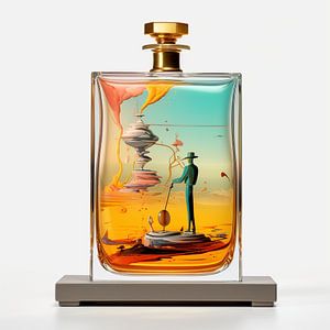 Surreal Parfum Flakon Glas Magie Miniatur  Fantasie