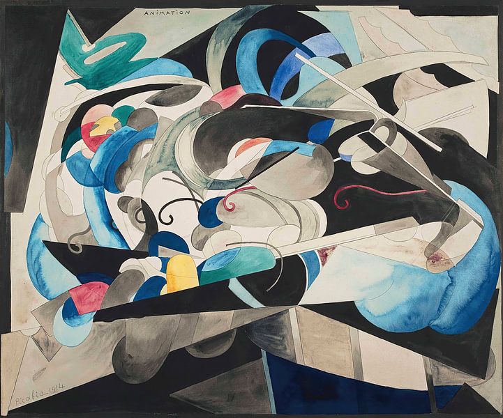 Francis Picabia - Animation (1914) par Peter Balan