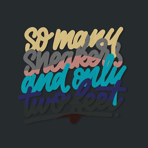 So viele Turnschuhe und nur zwei Füße - Sean Wotherspoon 1/97 Colorway (dunkler Hintergrund)