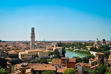 Blick über Verona von Gert Tijink