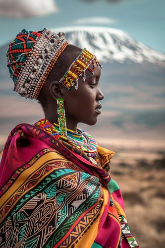 Maasai vrouw