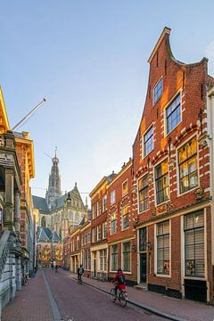 De Jansstraat in Haarlem von Dirk van Egmond
