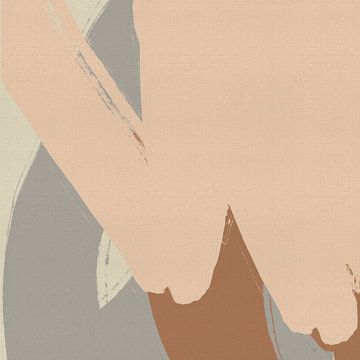 Op vintage geïnspireerde kunst in pasteltinten van Dina Dankers