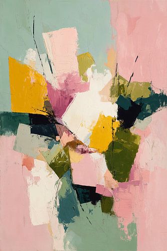 Energy Flow in Pastels no. 1 by Studio BB