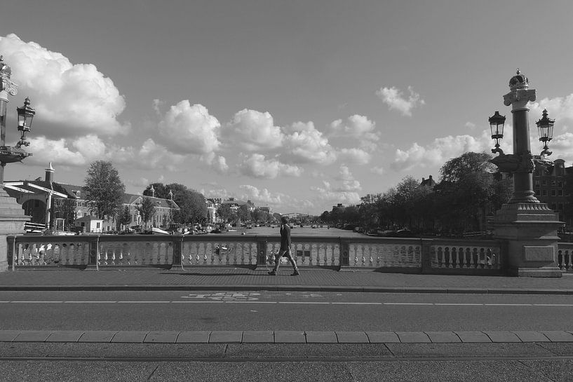 Amsterdam Blue Bridge by Marianna Pobedimova