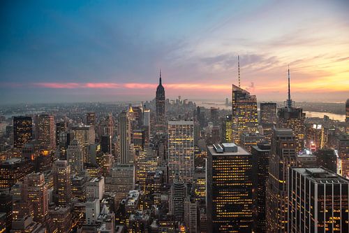 New York Panorama II by Jesse Kraal
